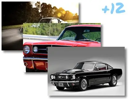 Ford Mustang Fastback theme for Windows 10