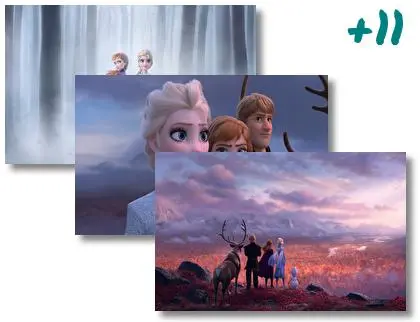 Frozen 2 theme for Windows 10