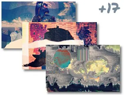 GlitchArt theme for Windows 10