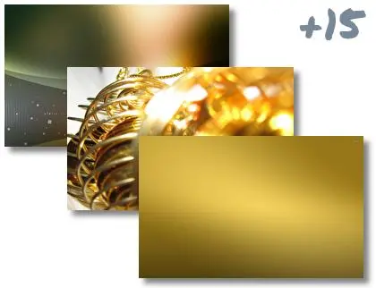 Gold theme for Windows 10