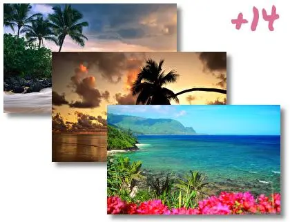 Hawaii theme for Windows 10