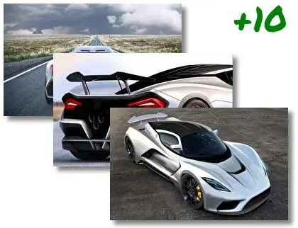 Hennessey Venom F5 Windows 10 için tema