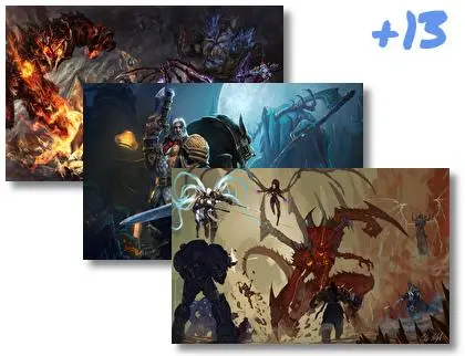 Heroes of The Storm theme for Windows 10