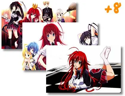 Kouzelníci z vysoké školy Dxd motiv pro Windows 10