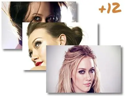 Hilary Duff theme for Windows 10