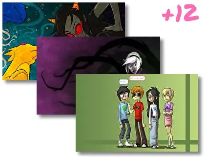 Homestuck theme for Windows 10