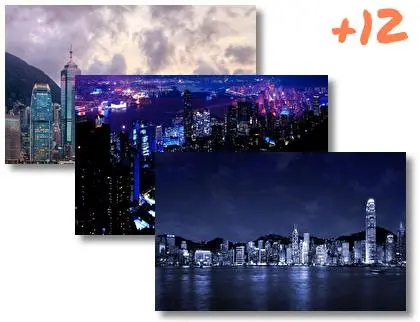 Hong Kong theme for Windows 10