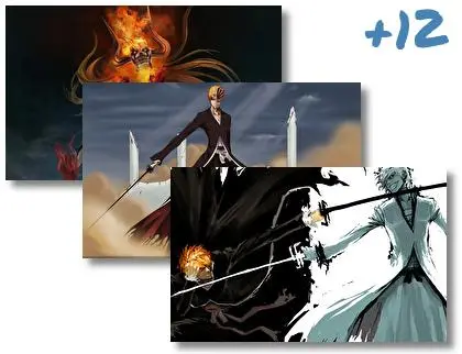 Ichigo Kurosaki motiv pro Windows 10