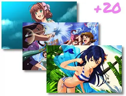 Idolmster theme for Windows 10