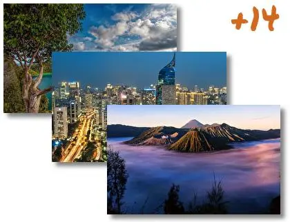 Indonesia theme for Windows 10