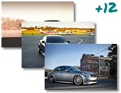 Infinity Car theme for Windows 10