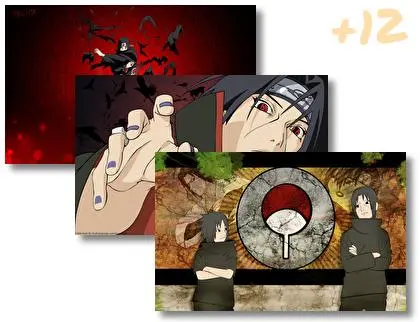 Itachi Uchiha theme for Windows 10