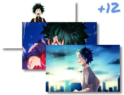 Izuku Midoriya motiv pro Windows 10
