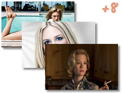 January Jones1 theme for Windows 10