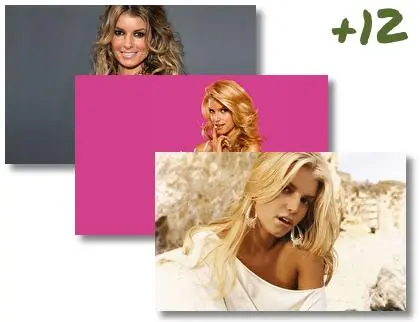 Jessica Simpson theme for Windows 10
