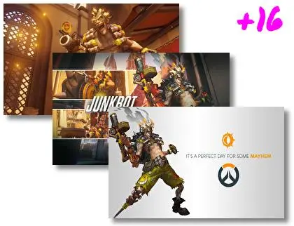 Junkrat theme for Windows 10