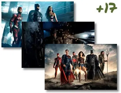 Justice League Movie 2017 theme for Windows 10