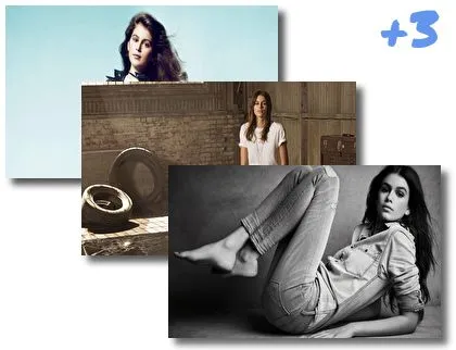 Kaia Gerber theme for Windows 10