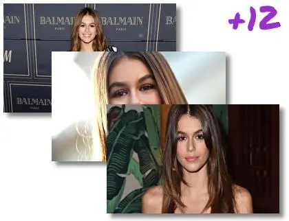 Kaia Jordan Gerber theme for Windows 10