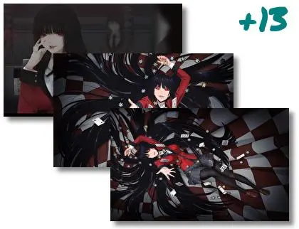 Kakegurui   Compulsive Gambler motiv pro Windows 10