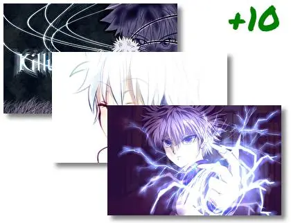 Killua theme for Windows 10