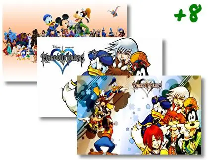 Kingdom Hearts theme for Windows 10