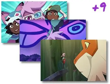 Kipo and The Age Wonderbeasts theme for Windows 10