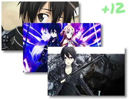 Kirito motiv pro Windows 10