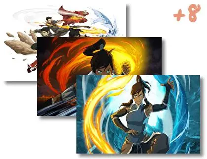 Korra motiv pro Windows 10