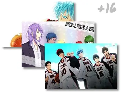 Kurokos Basketball theme for Windows 10