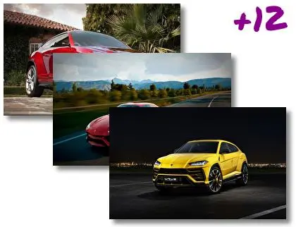Lamborghini Urus theme for Windows 10