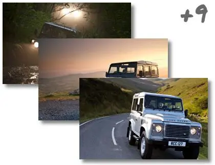 Land Rover Defender theme for Windows 10
