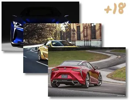 Lexus LC theme for Windows 10