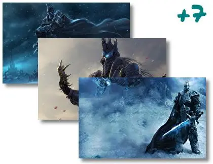Král lichů World of Warcraft motiv pro Windows 10