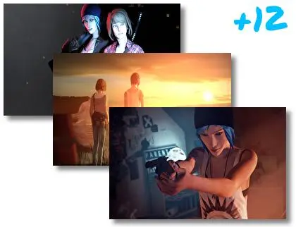 La vita è strana tema per Windows 10