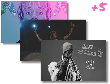 Lil Uzi Vert theme for Windows 10