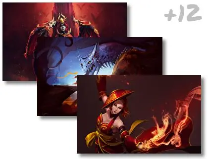 Lina Dota 2 theme for Windows 10