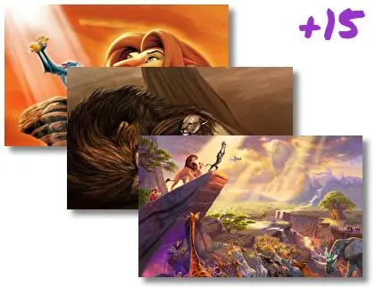 Lion King theme for Windows 10