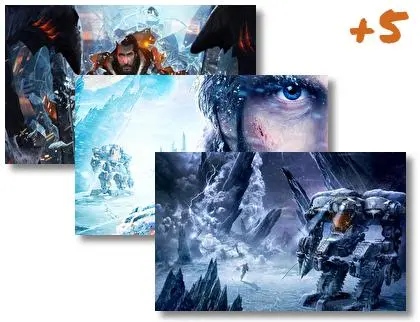 Lost Planet 3 theme for Windows 10