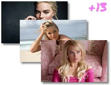 Margot Robbie theme for Windows 10