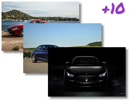 Maserati Chibli theme for Windows 10