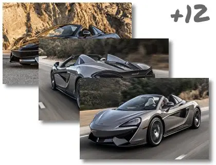 Mclaren 570s Spider theme for Windows 10