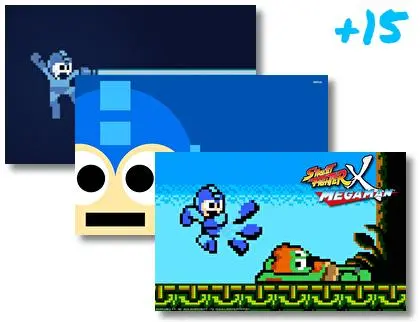 Megaman theme for Windows 10