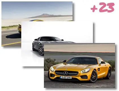 Mercedes Amg Gt theme for Windows 10