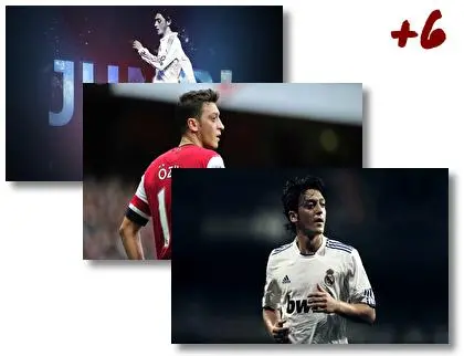 Mesut Ozil theme for Windows 10
