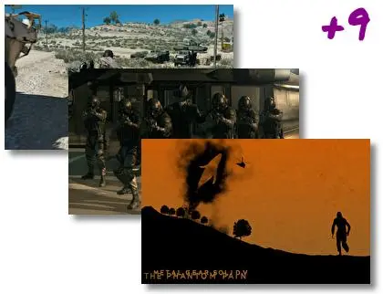 Metal Gear Solid 5 theme for Windows 10