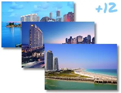 Miami theme for Windows 10