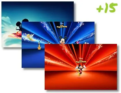 Mickey Mouse theme for Windows 10