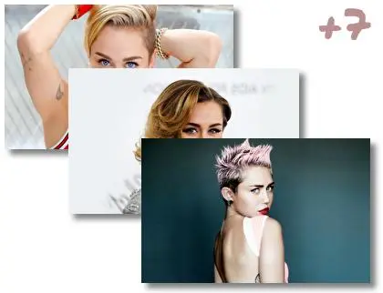 Miley Cyrus theme for Windows 10