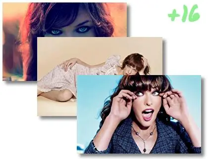 Milla Jovovich1 theme for Windows 10